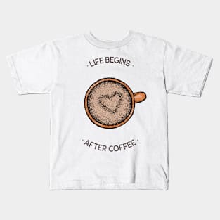 Coffee  life Kids T-Shirt